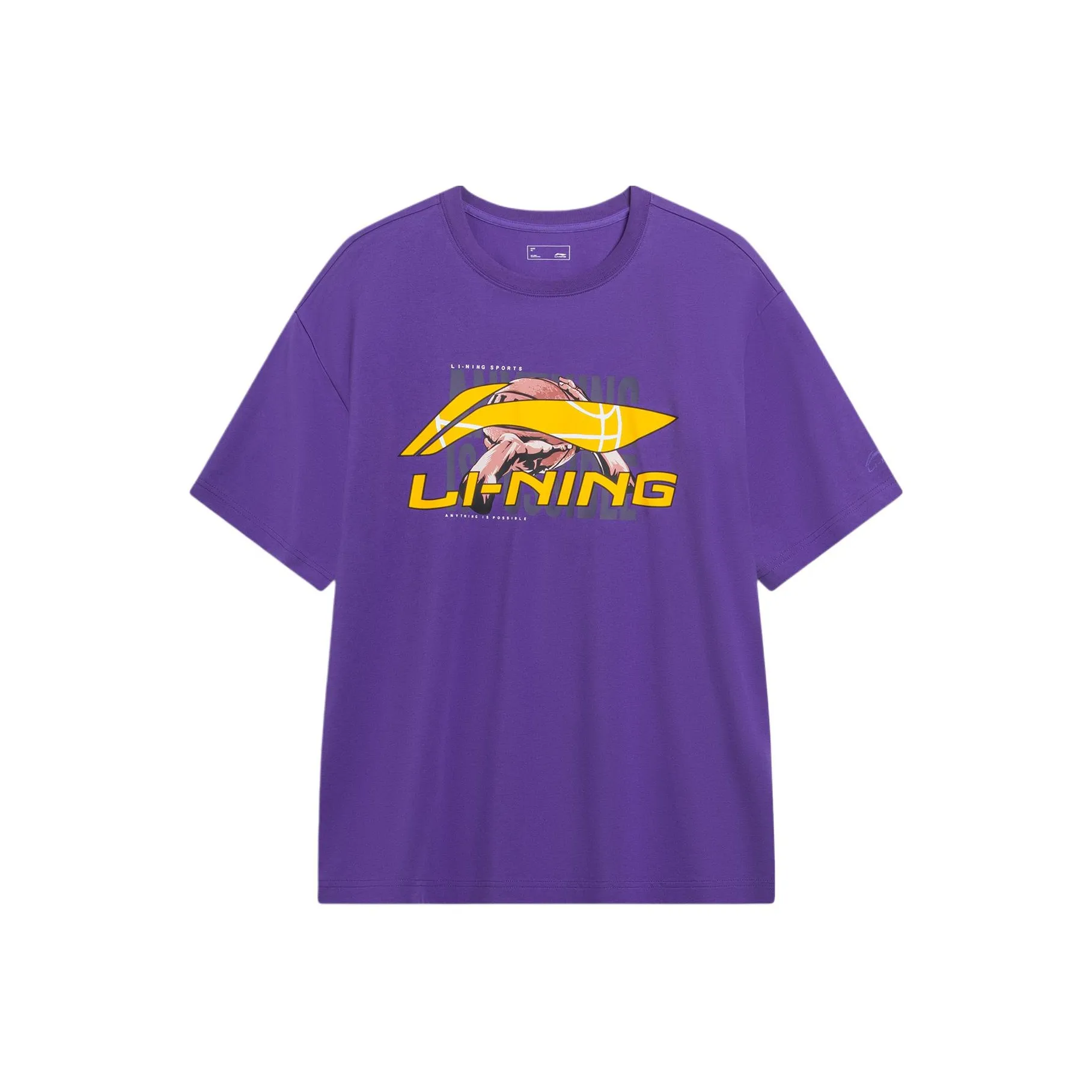 LINING T Рубашка Мужская Ультрафиолетовая