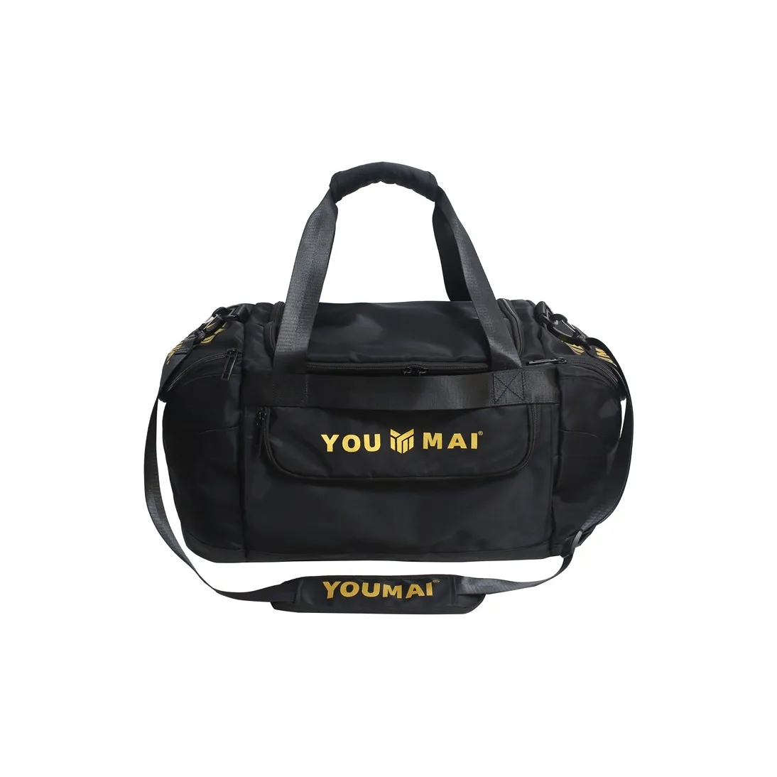 Deli Bear Nylon Travel Bag Unisex Black/Pink/Green/Yellow/Purple/Red/Khaki