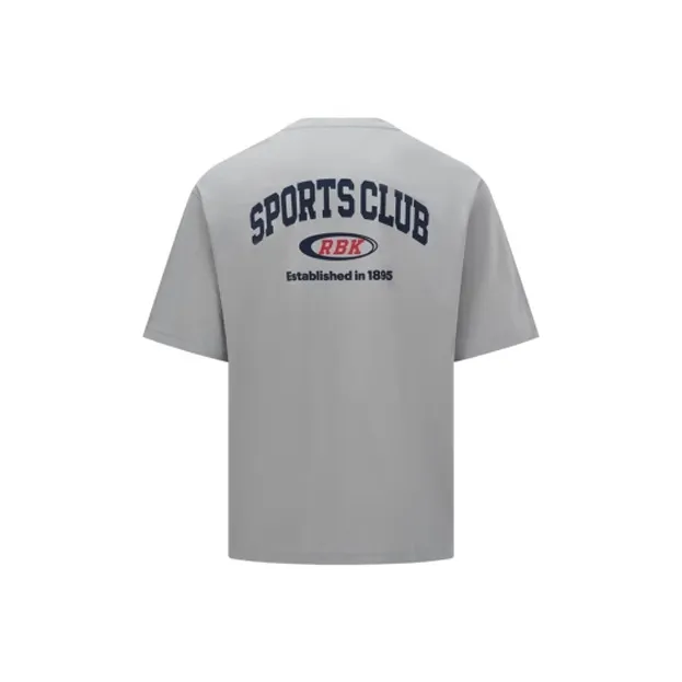 Reebok Серый Унисекс Футболка