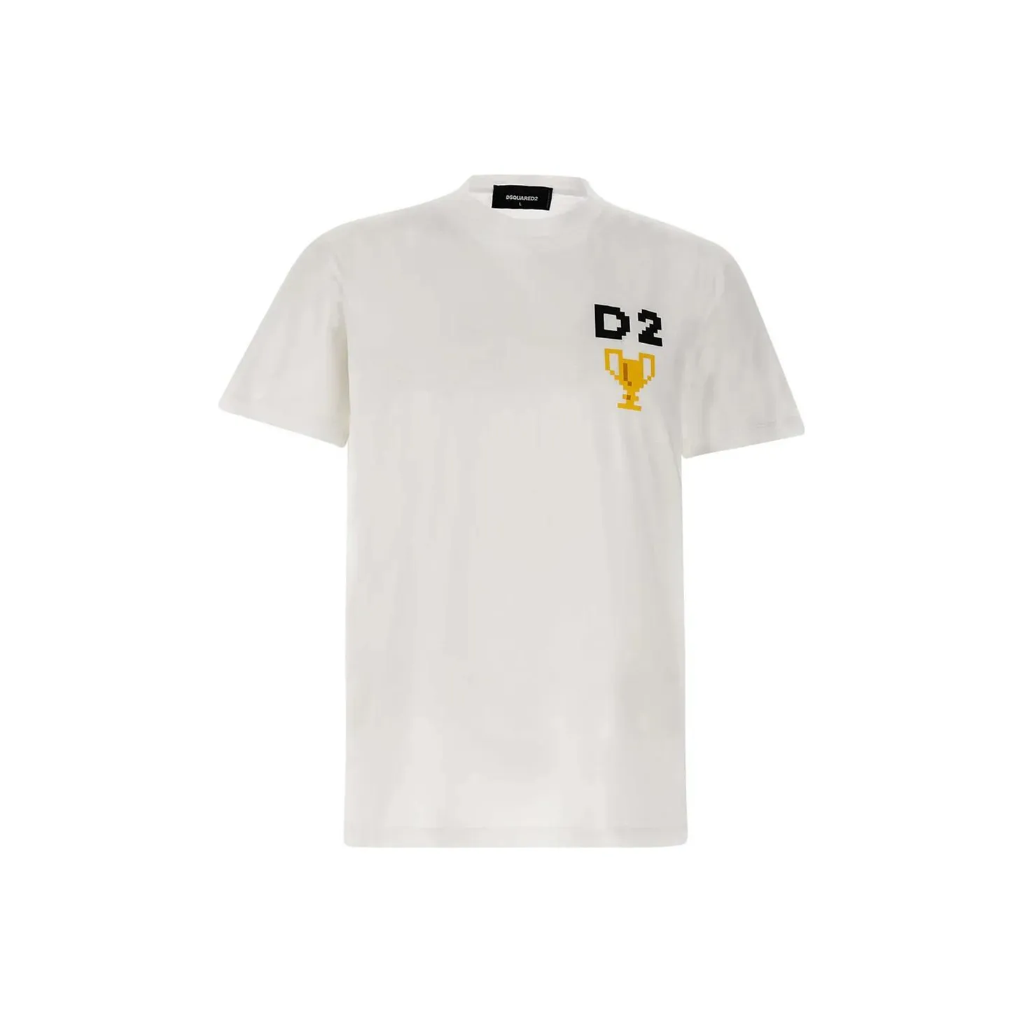 Dsquared2 Pixel Printed Crewneck T Shirt