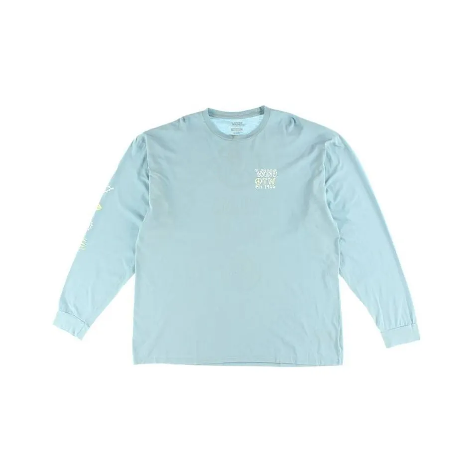 VANS Небесно-голубой Мужской T-рубашки