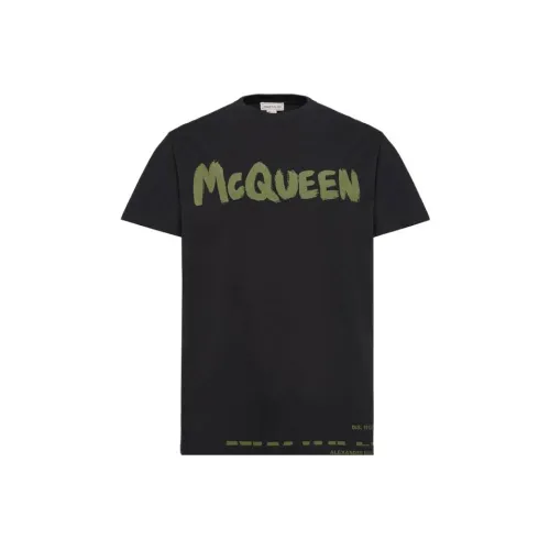 Alexander McQueen Черная Мужская Рубашка