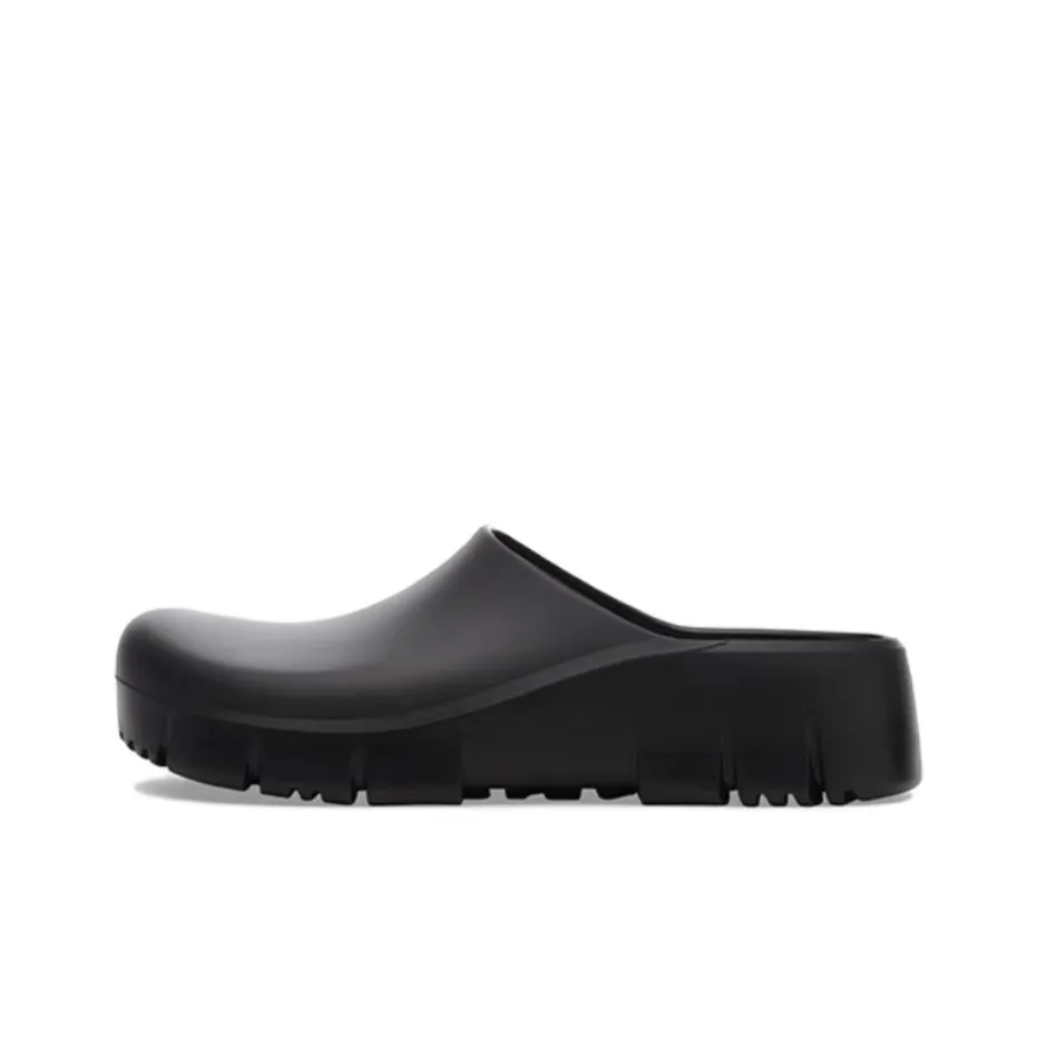 Birkenstock Домашние тапочки устойчивые унисекс черные стандартного размера свободного кроя