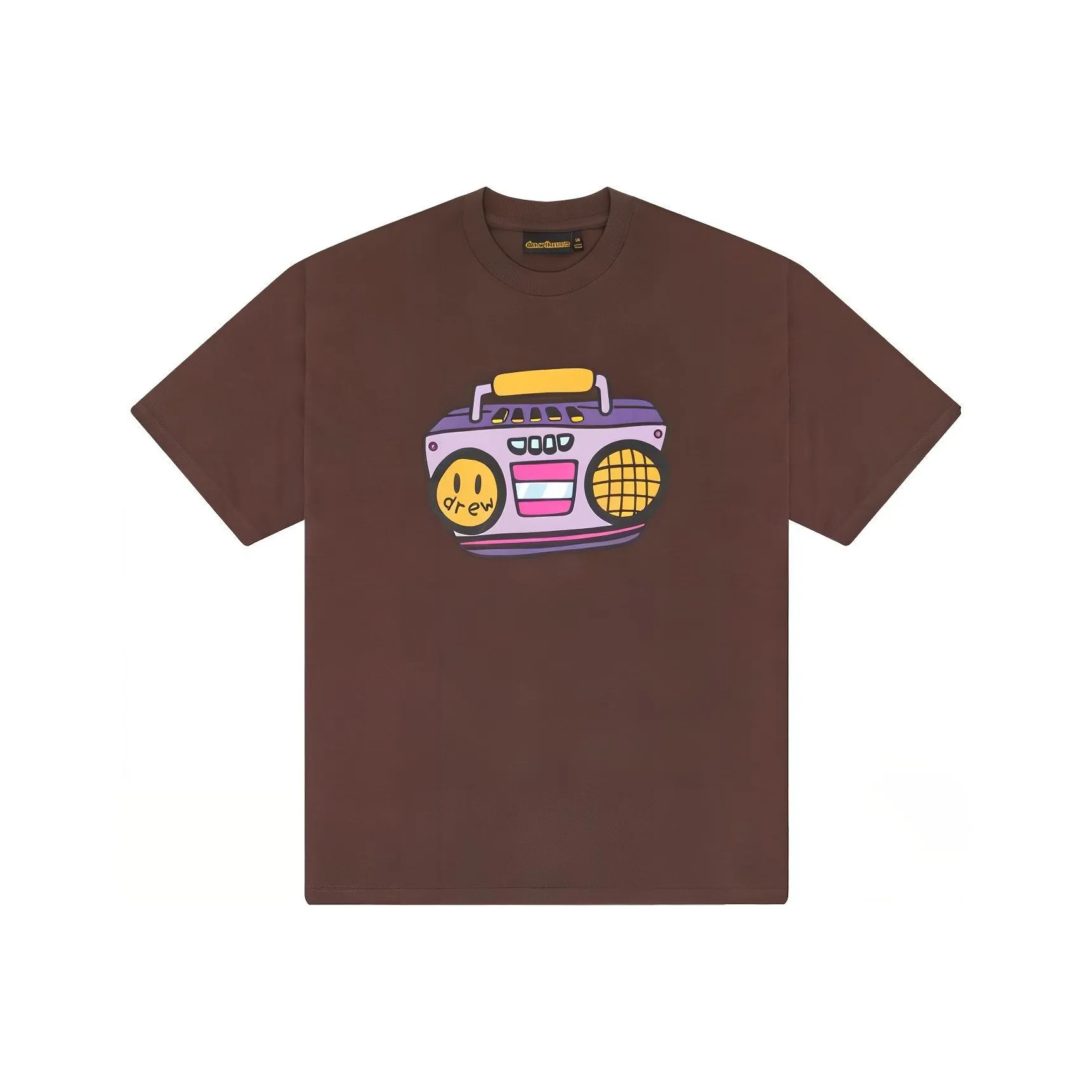 Drew House FW23 T Shirt Unisex Brown
