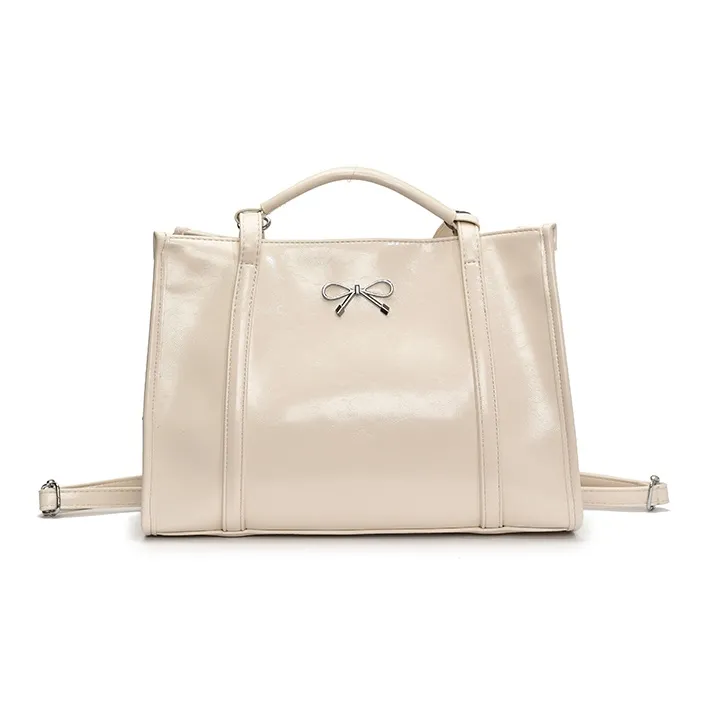 Single Warehouse ПУ (полиуретан) Рюкзак Сумка через плечо Стандартная Женская Белый Серебряный Черный