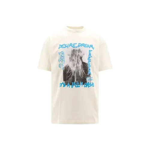 PALM ANGELS Рубашка мужская экрю