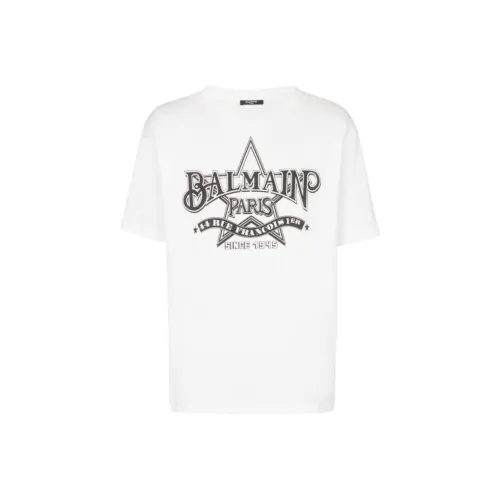 BALMAIN Белая Мужская Рубашка