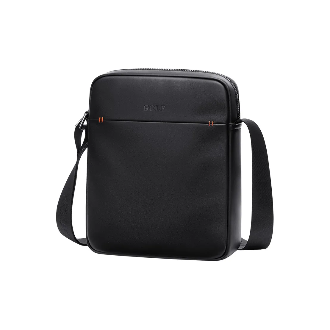 GOLF Телесная коровья кожа с синтетической кожей сумка на плечо мужская черная