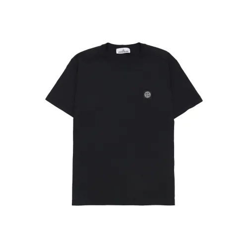STONE ISLAND Черная Мужская Рубашка