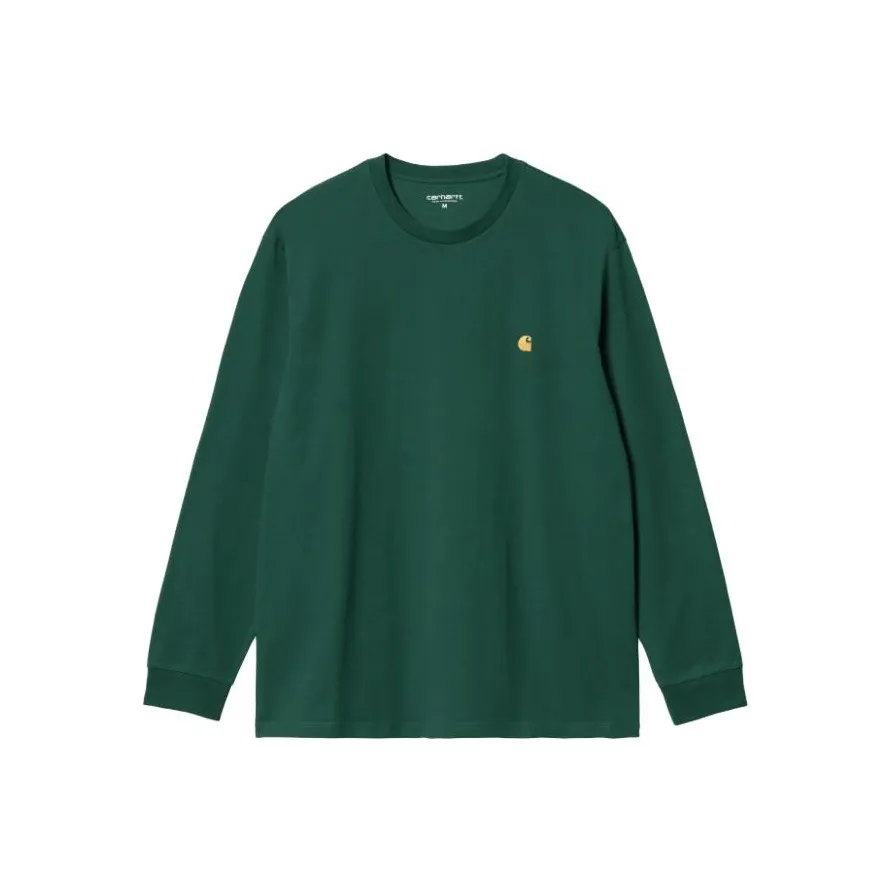Carhartt WIP Chase Long Sleevet Applique T Applique Men's Green