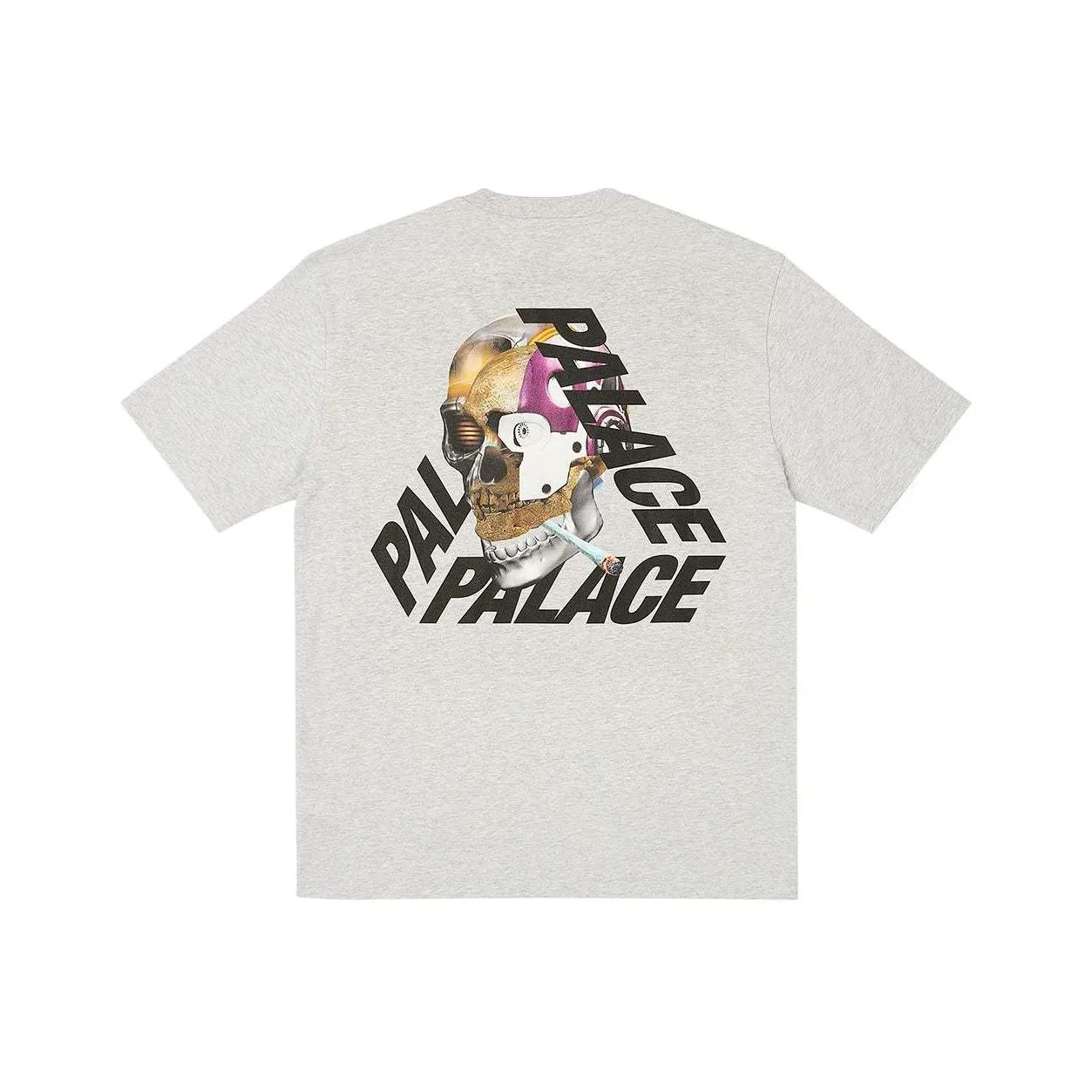PALACE SS24 T Shirt Unisex Beton Gray