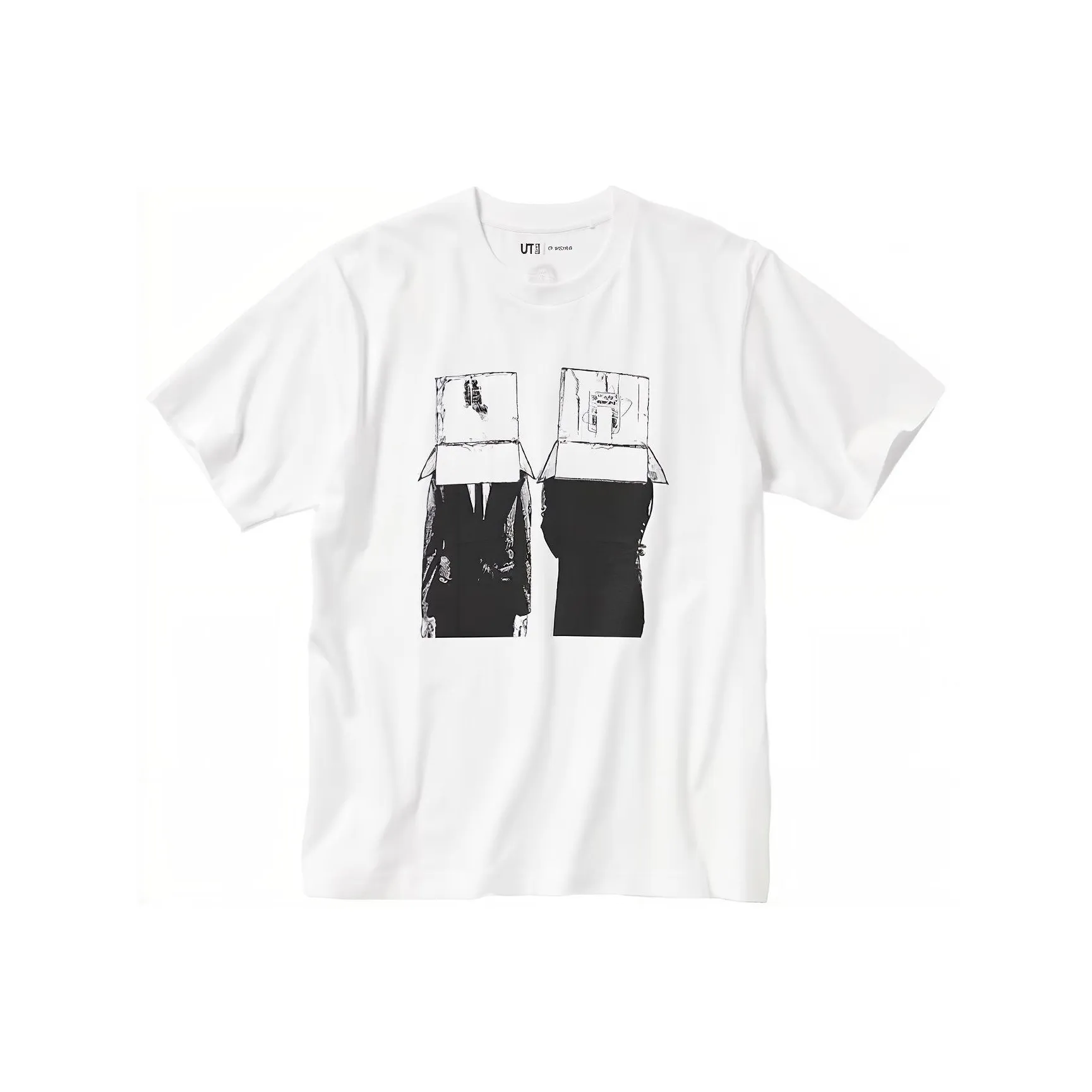 UNIQLO x Metal Gear UNIQLO x Metal Gear Co Бренд T-рубашка Унисекс Белый