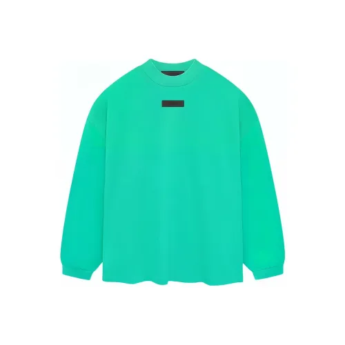 Fear of God Essentials SS24 Лист мяты/Лист мяты Мужские Рубашки