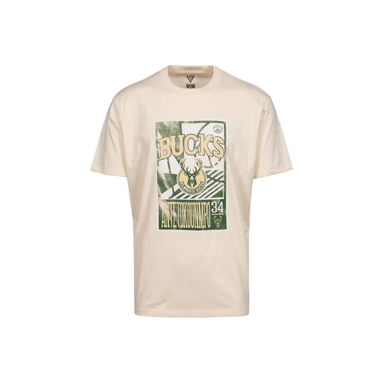 NBA Team T Shirts Men's Apricot