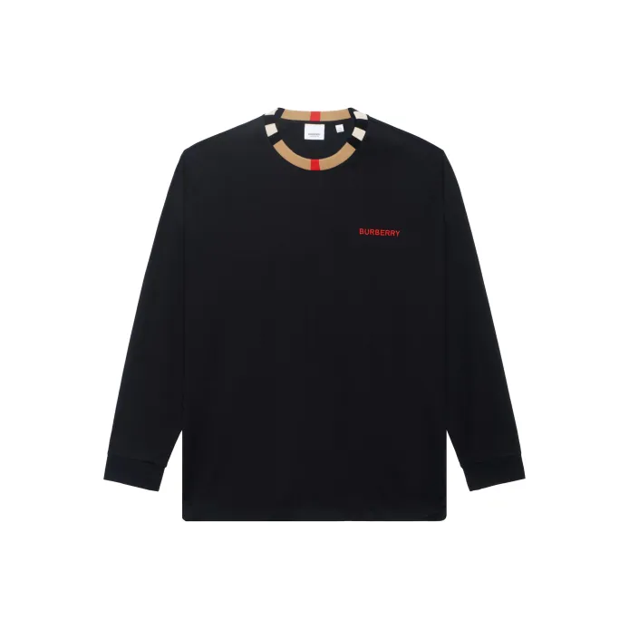 【素敵なデザイン❗️】90's BURBERRY 黒 ワンポイント チビT シャツ TBロゴTシャツ | Burberry