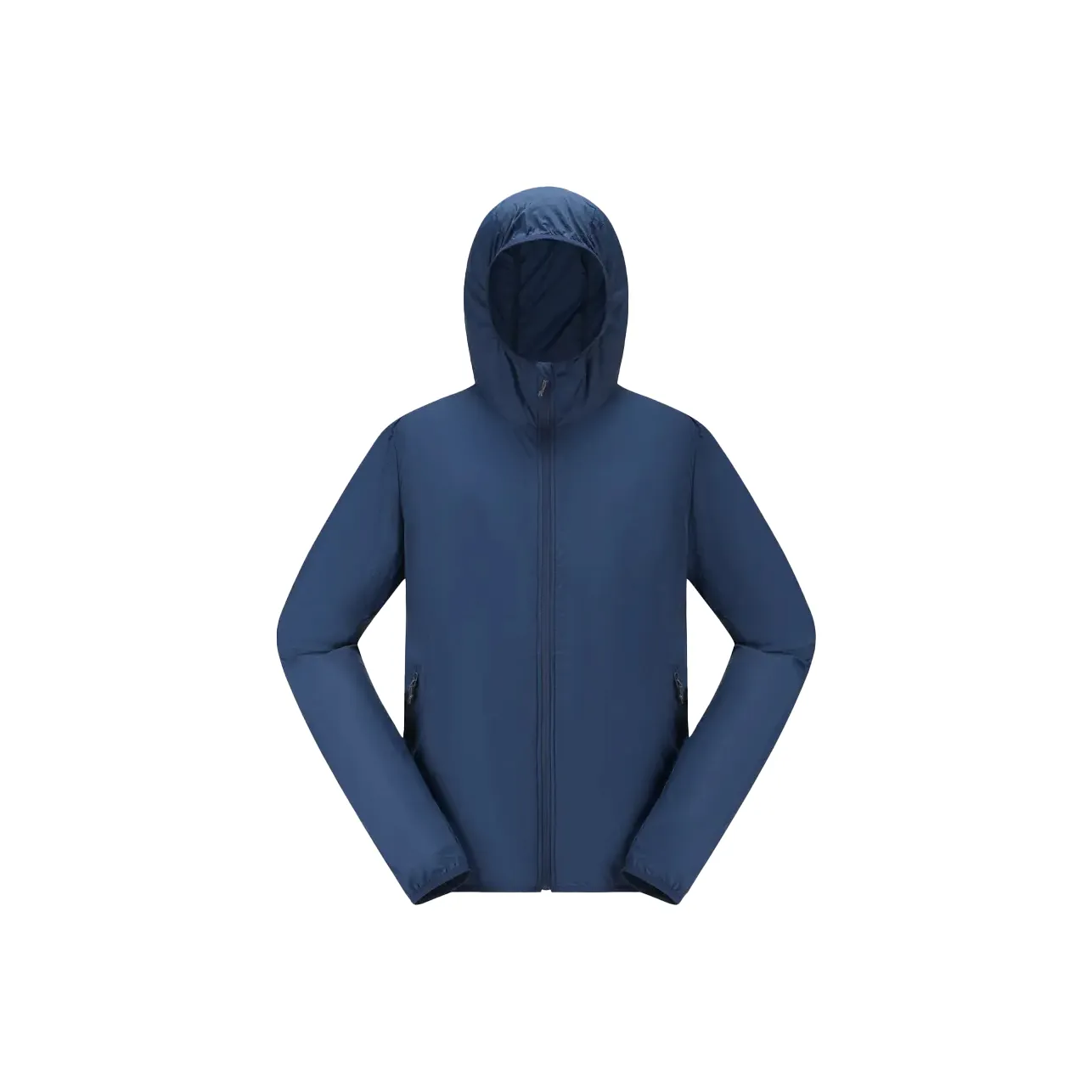 DECATHLON 100 Series Waterproof, Windproof, Thermal, And Breathable Sun Protection Clothing Men's Midnight Blue