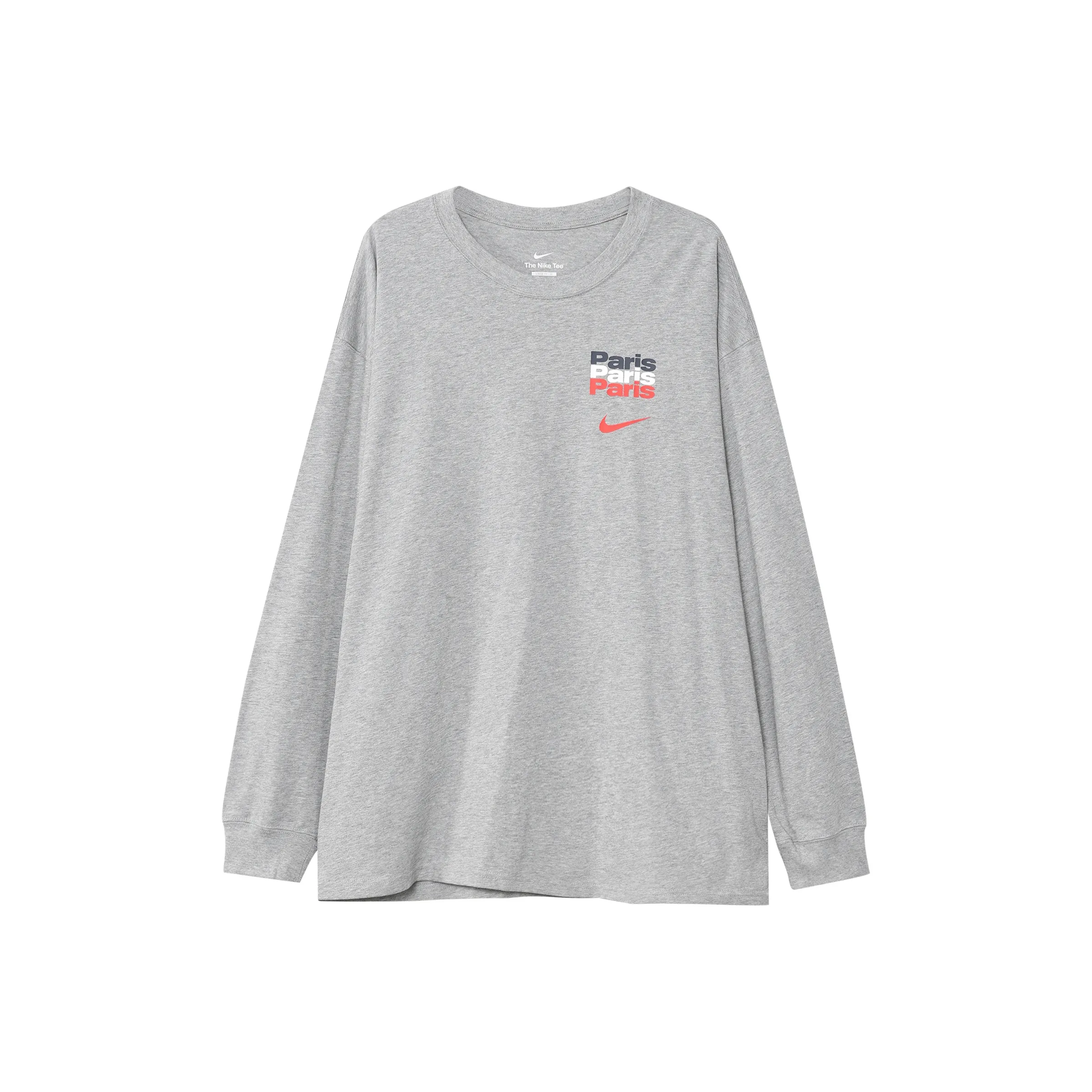 Nike Тонированный Темно-Серый Мужской T-Рубашки