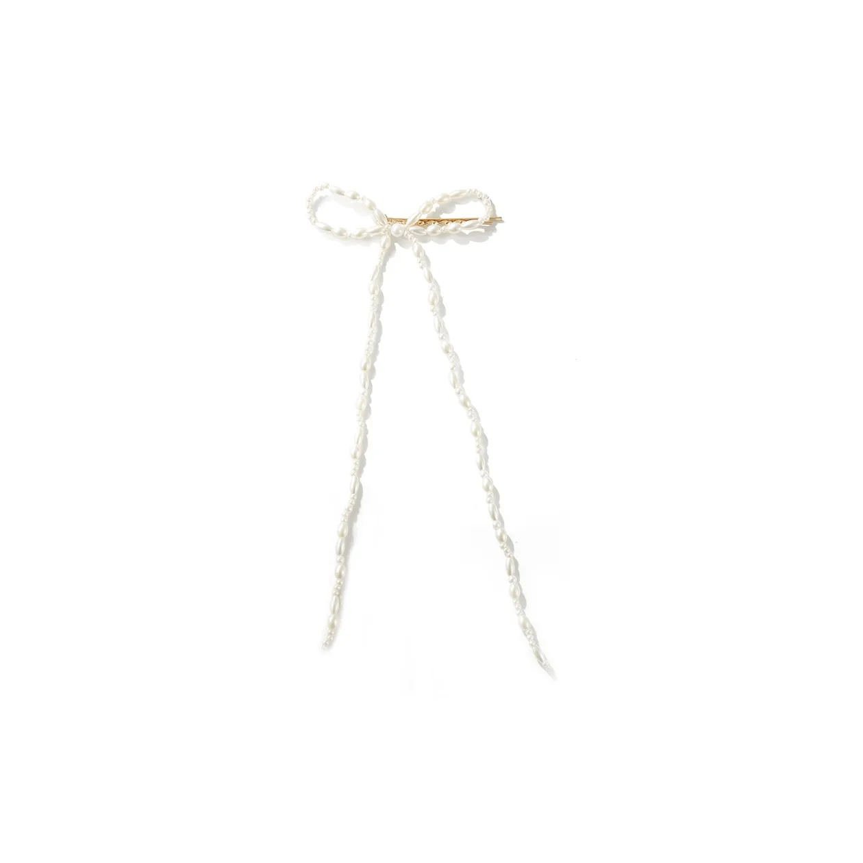 Like A Dream Alloy Refined Pearl Hair Clip Side Clip Side Stray Hair Bangs Clip Headdress Front Hair Slide Women's