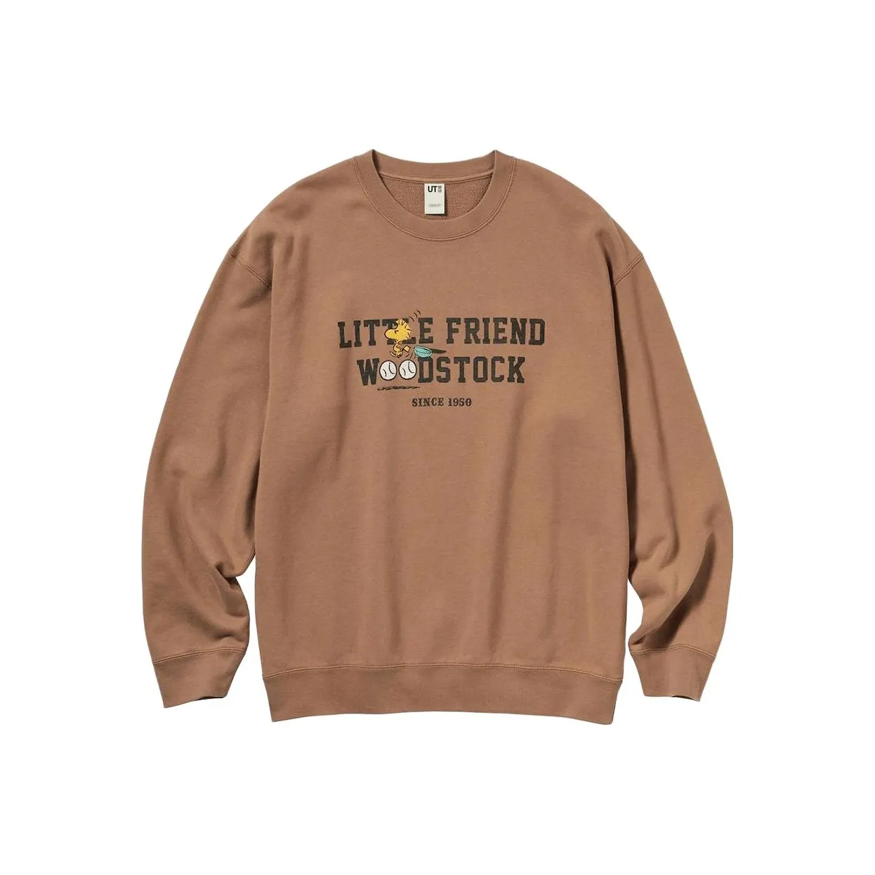 UNIQLO X PEANUTS Co branded Series T Shirts Unisex Camel