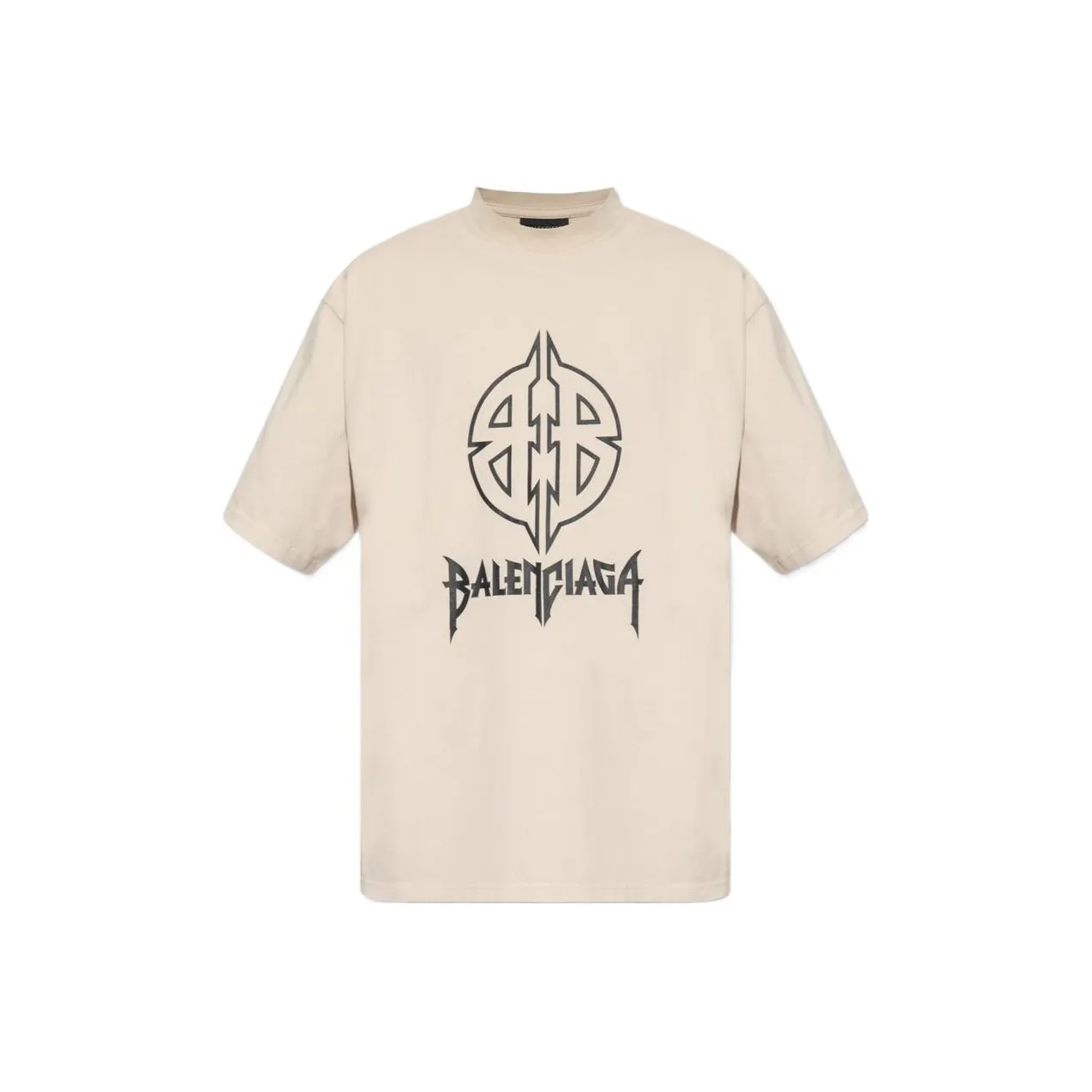 Balenciaga FW23 T-Shirt Regular Fit Men's Light Umber