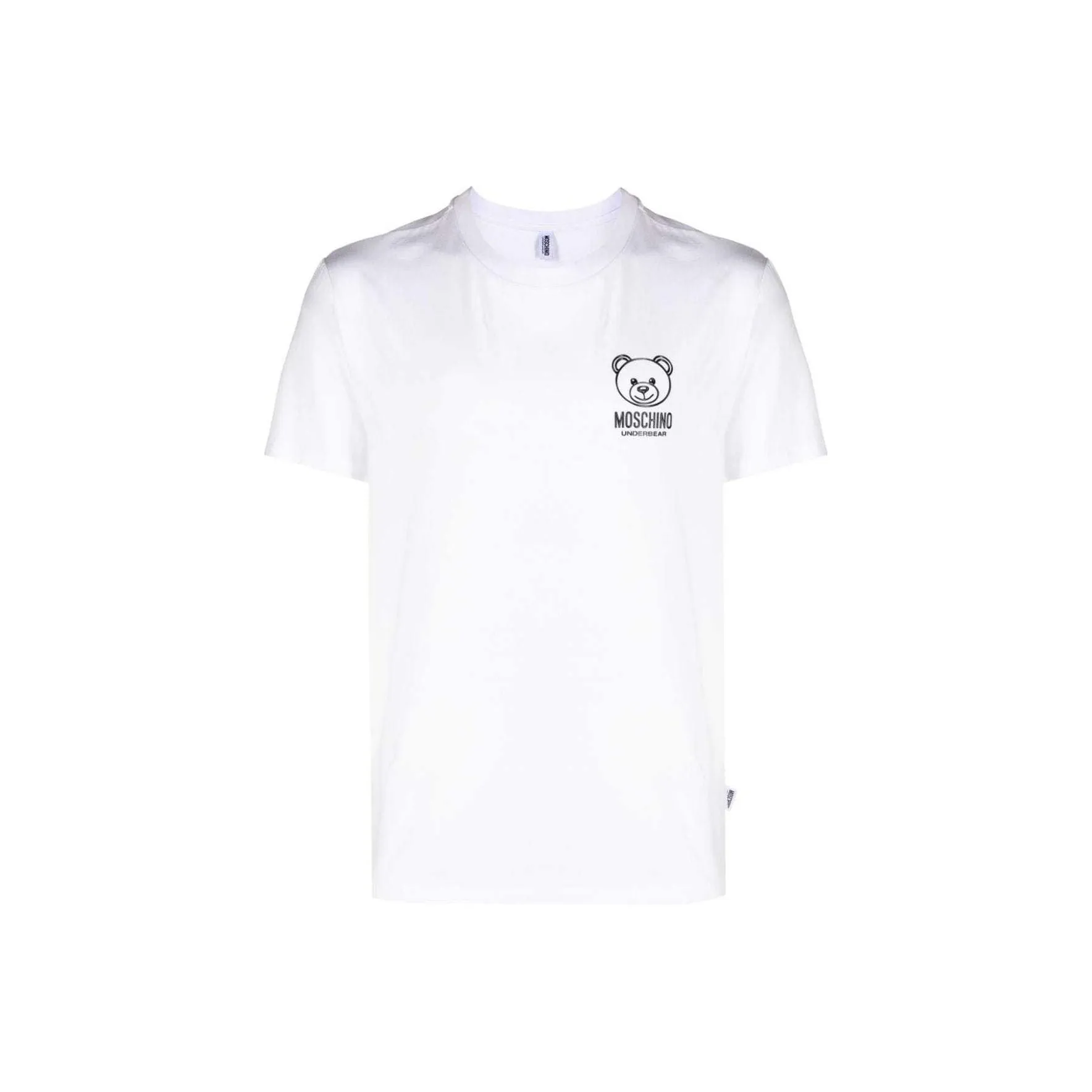 MOSCHINO Белая Мужская T-Рубашка