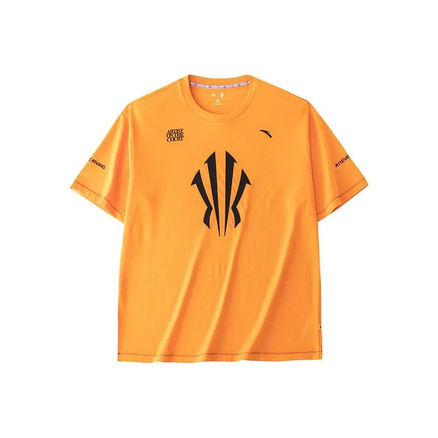 Anta T-Shirt Unisex Fluorescent Enamel Orange