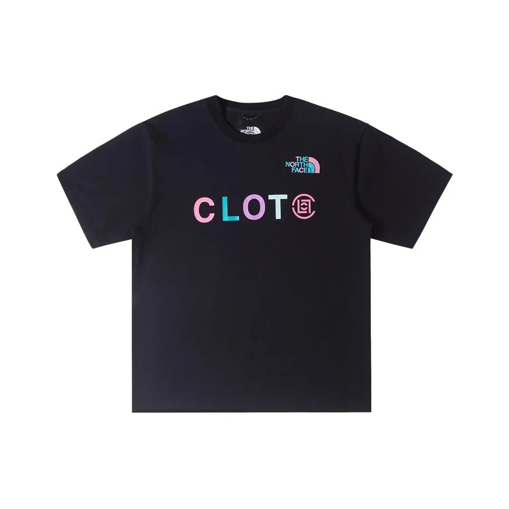 THE NORTH FACE x CLOT City Outdoor Collection SS24 T Shirt Unisex Black