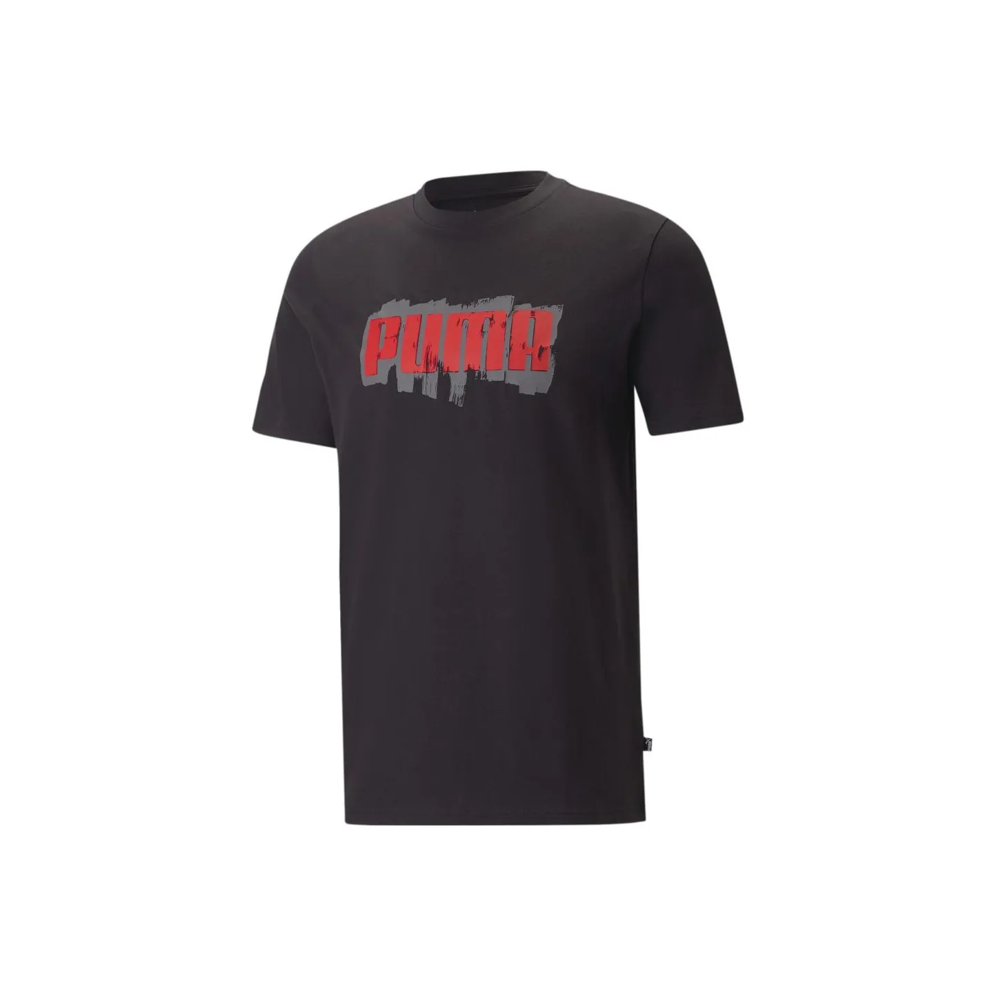 PUMA GRAPHICS Puma Wording Tee T Shirt Men's Black