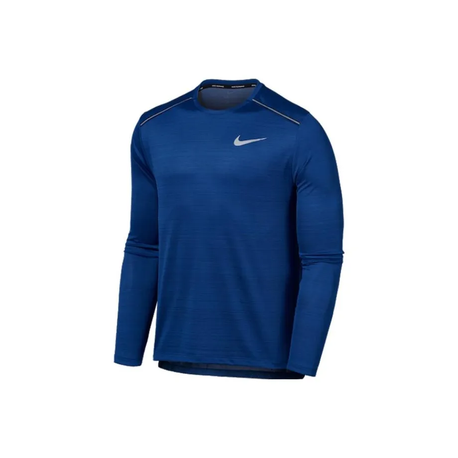 Nike T Shirts Men's Blue