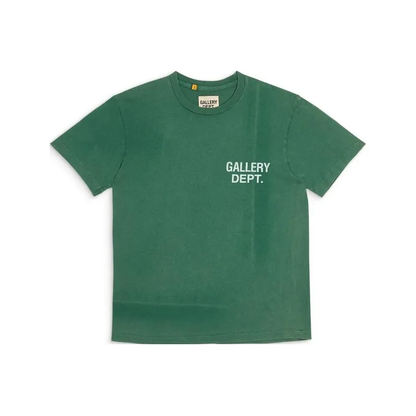Gallery Dept. Зеленая унисекс футболка