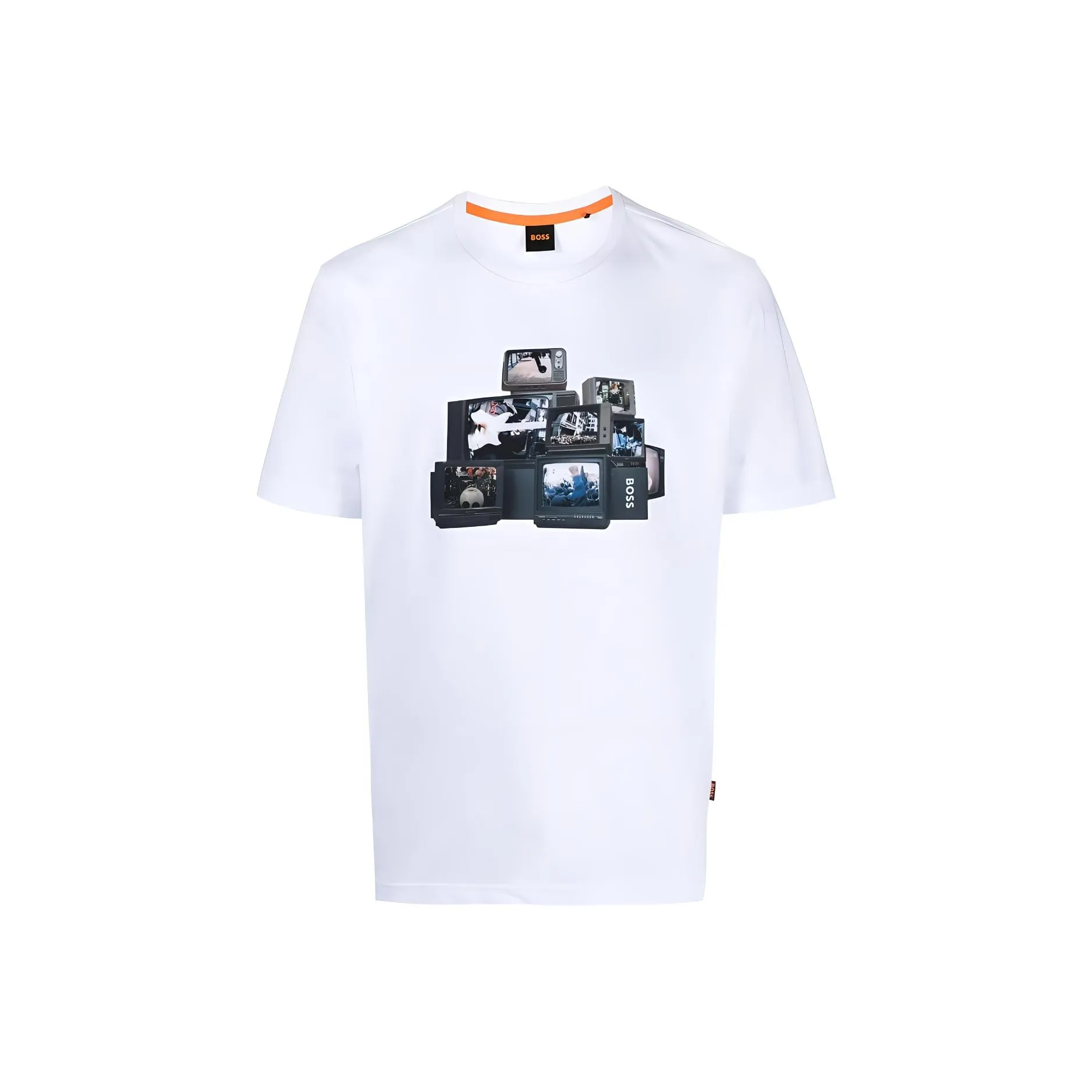 Boss HUGO BOSS Graphic Printed Crewneck T Shirt