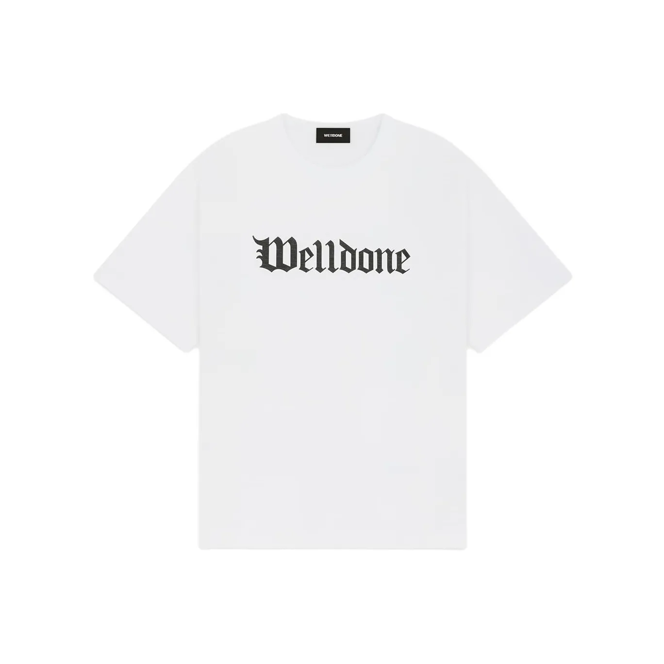 WE11DONE SS24 T-Shirt Унисекс Белый