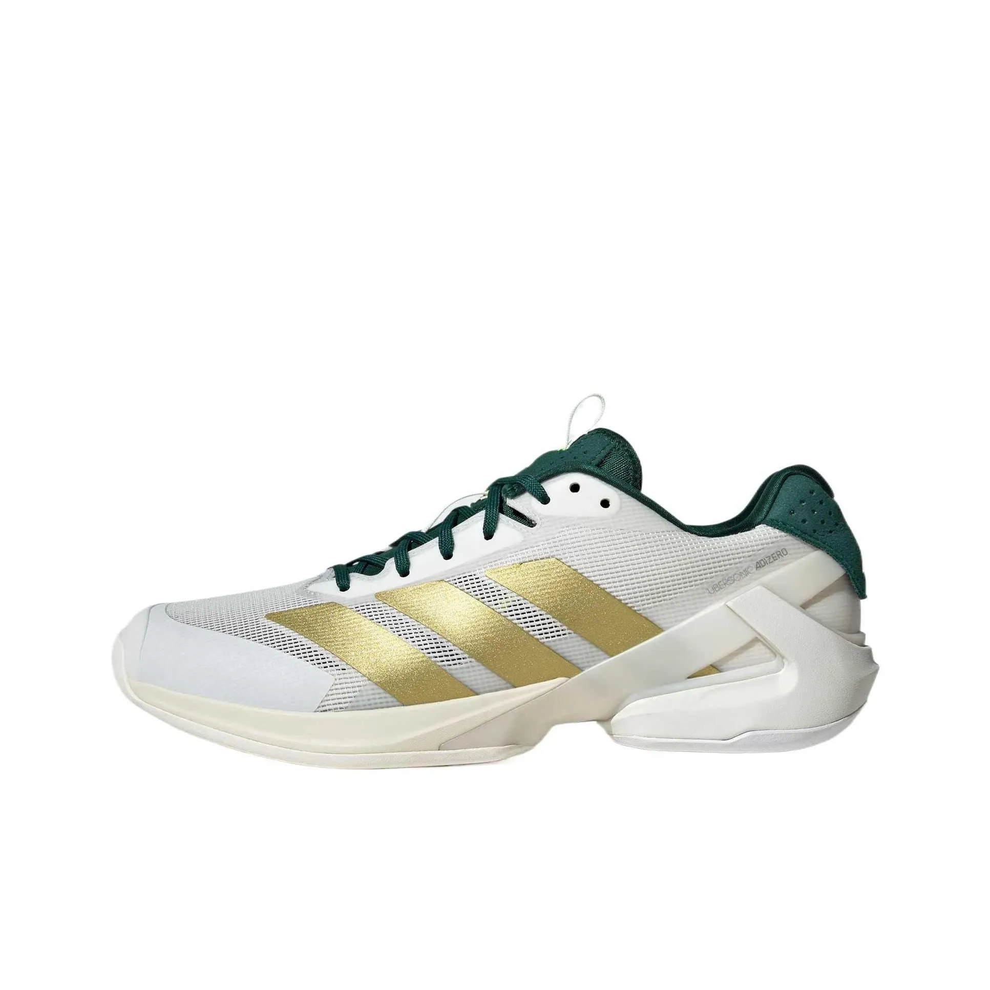 Adidas Adizero Ubersonic 5 противоскользящие устойчивые к истиранию дышащие кроссовки для тенниса низкие мужские ярко-белые