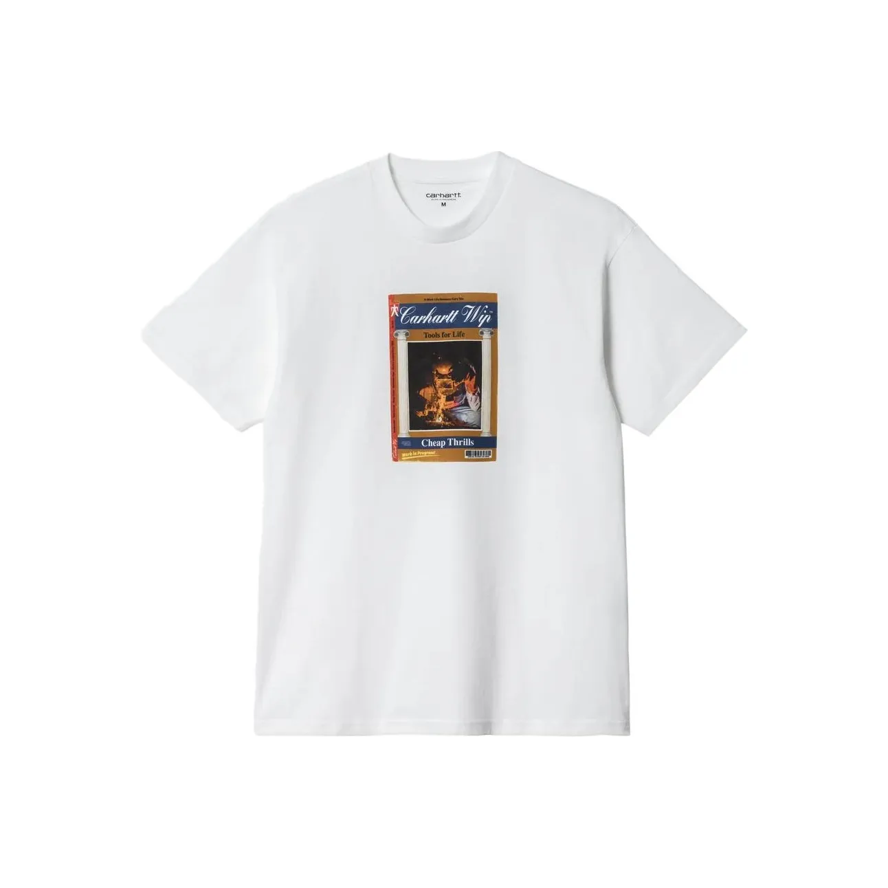 Carhartt WIP FW23 Cheap Thrills T-Shirt T-Shirt Мужской Белый