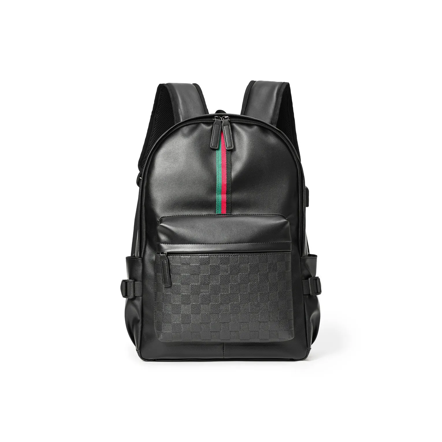 Fillove ПУ (полиуретан) Рюкзак Стандартный Унисекс Черный