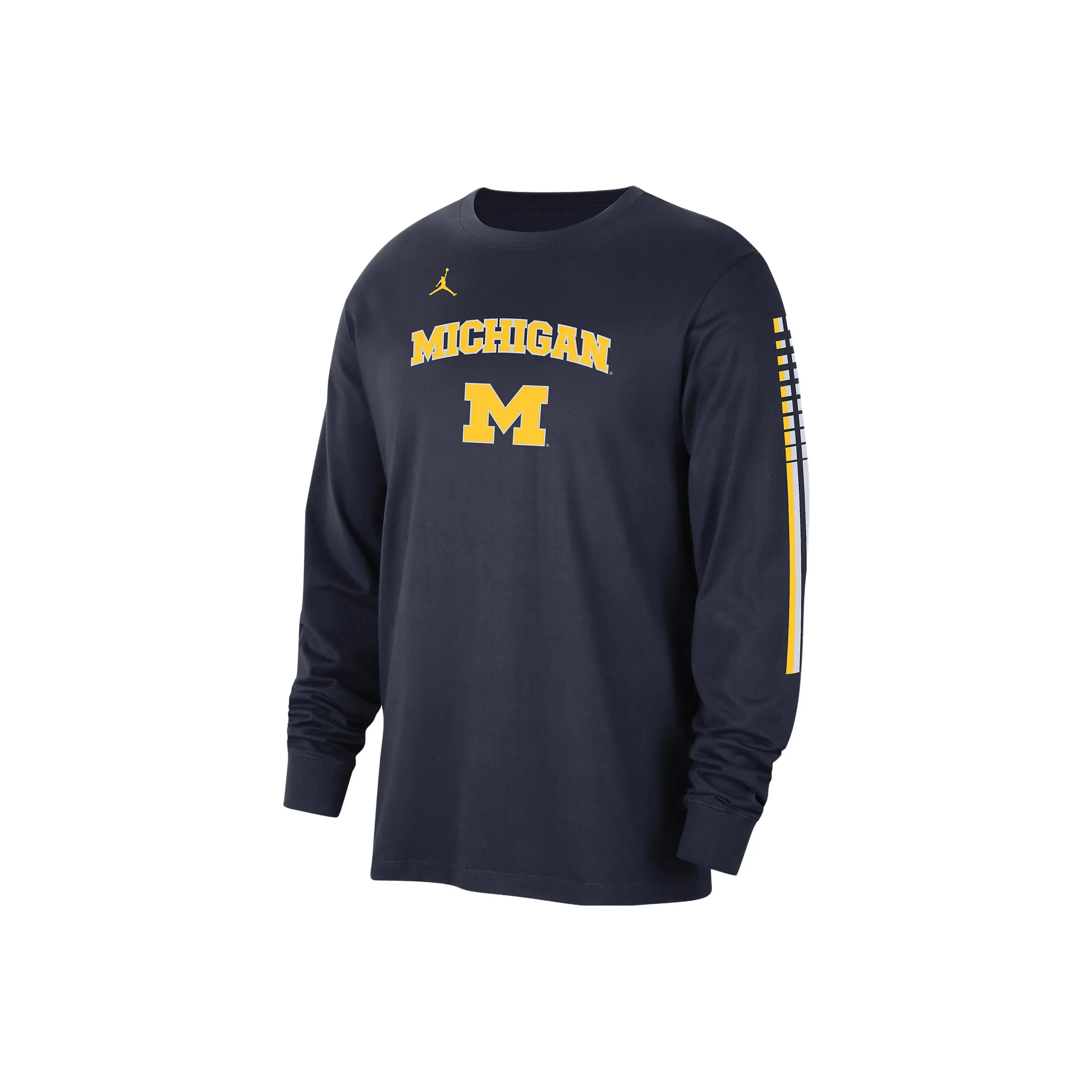 JORDAN Michigan Men's JORDAN College Long-Sleeve T-Shirt