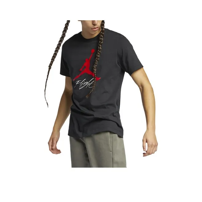 Jordan Jumpman Flight T Shirt Men's Black Red