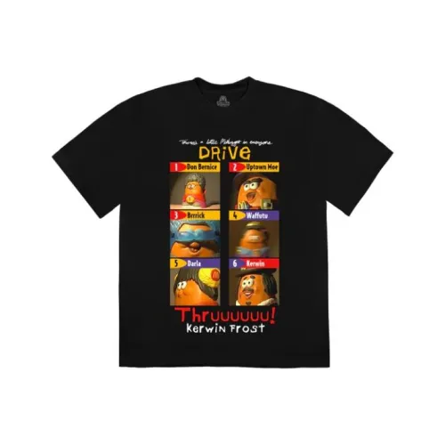 McDonald's Kerwin Frost Co Branded FW23 Черная Унисекс Футболка