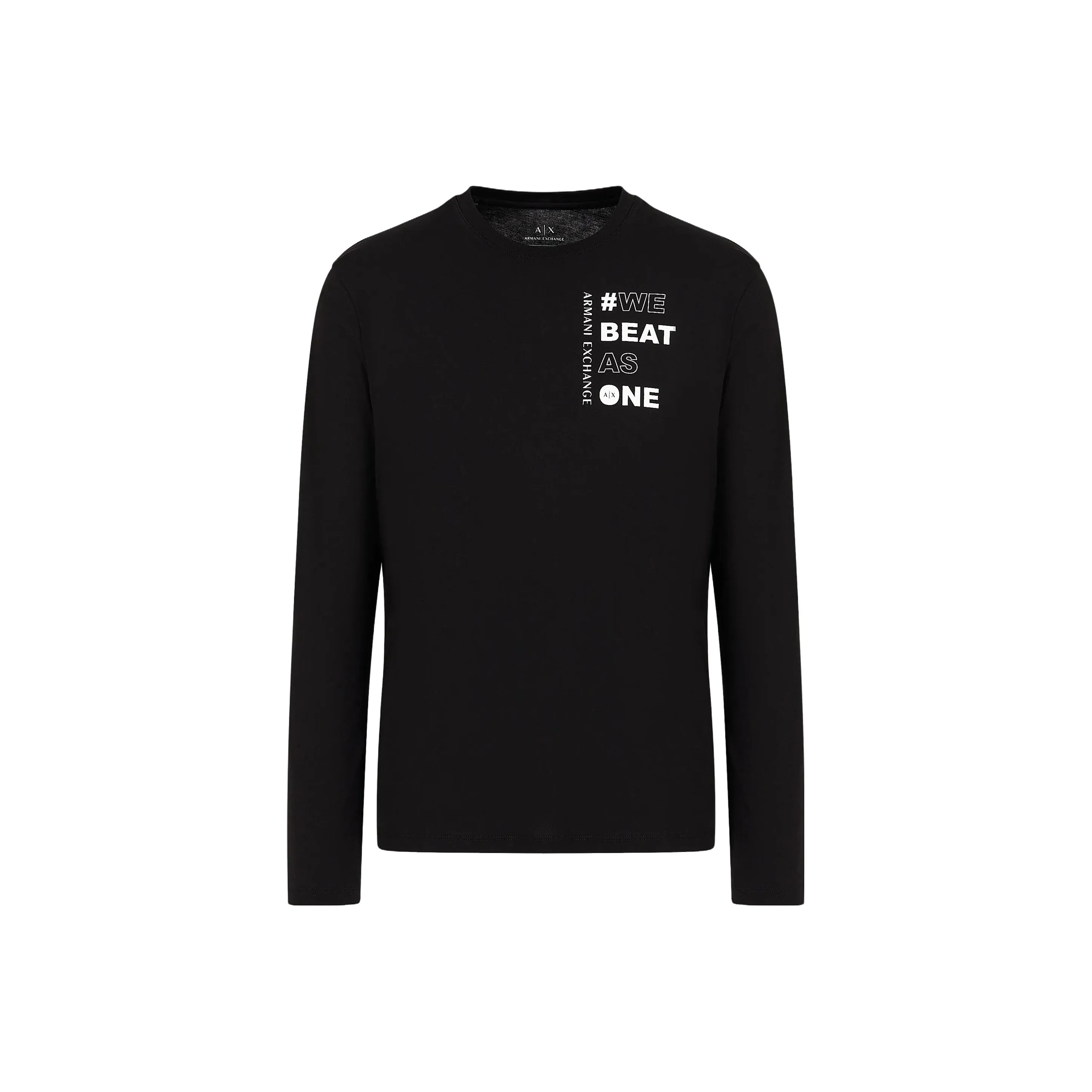 EMPORIO ARMANI Sustainability Values T Shirt T Shirt Men's Black