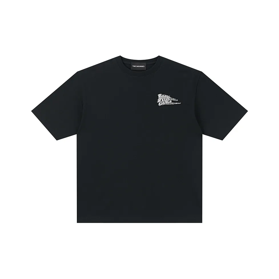 THE SALVAGES FASHION CLUB SS24 T Shirt Unisex Black