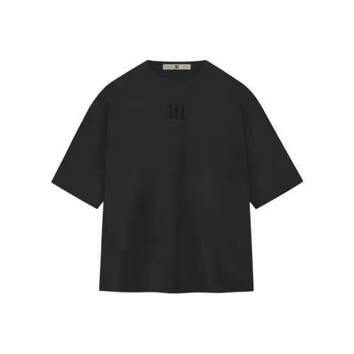 Fear of God Athletics Adidas Co Branded Paragraph Черный Унисекс T Рубашки