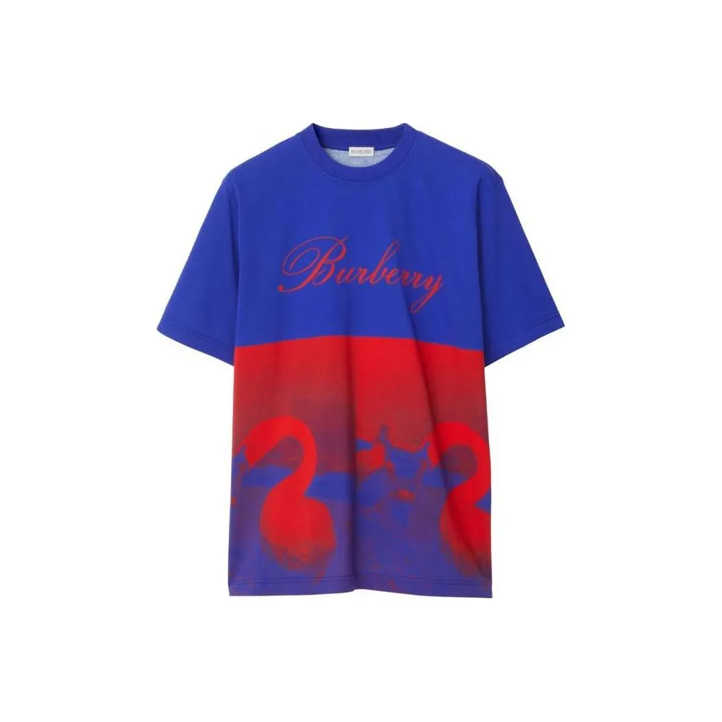 Burberry T-Shirts Men Blue