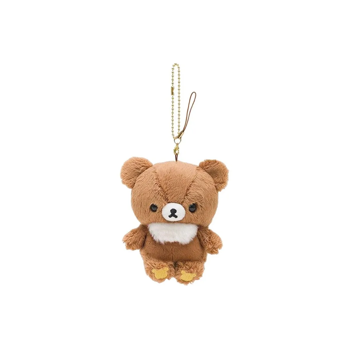 SAN X Rilakkuma Медведь Брат Сидячая Поза Кукла Плюшевый Брелок 11 см Рекомендуемая Высота