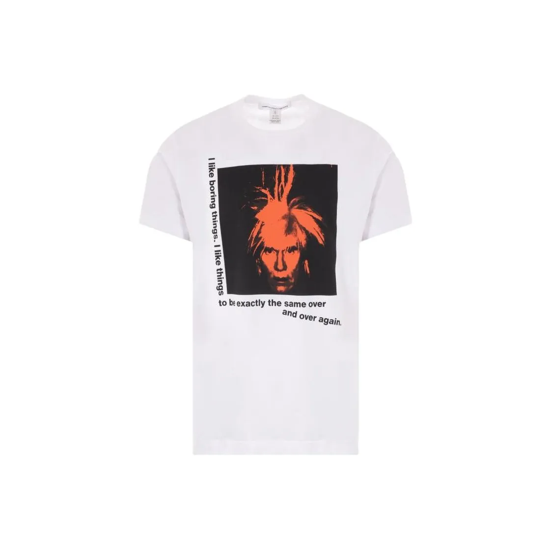 Comme Des Garçons Shirt Graphic Printed Crewneck T Shirt