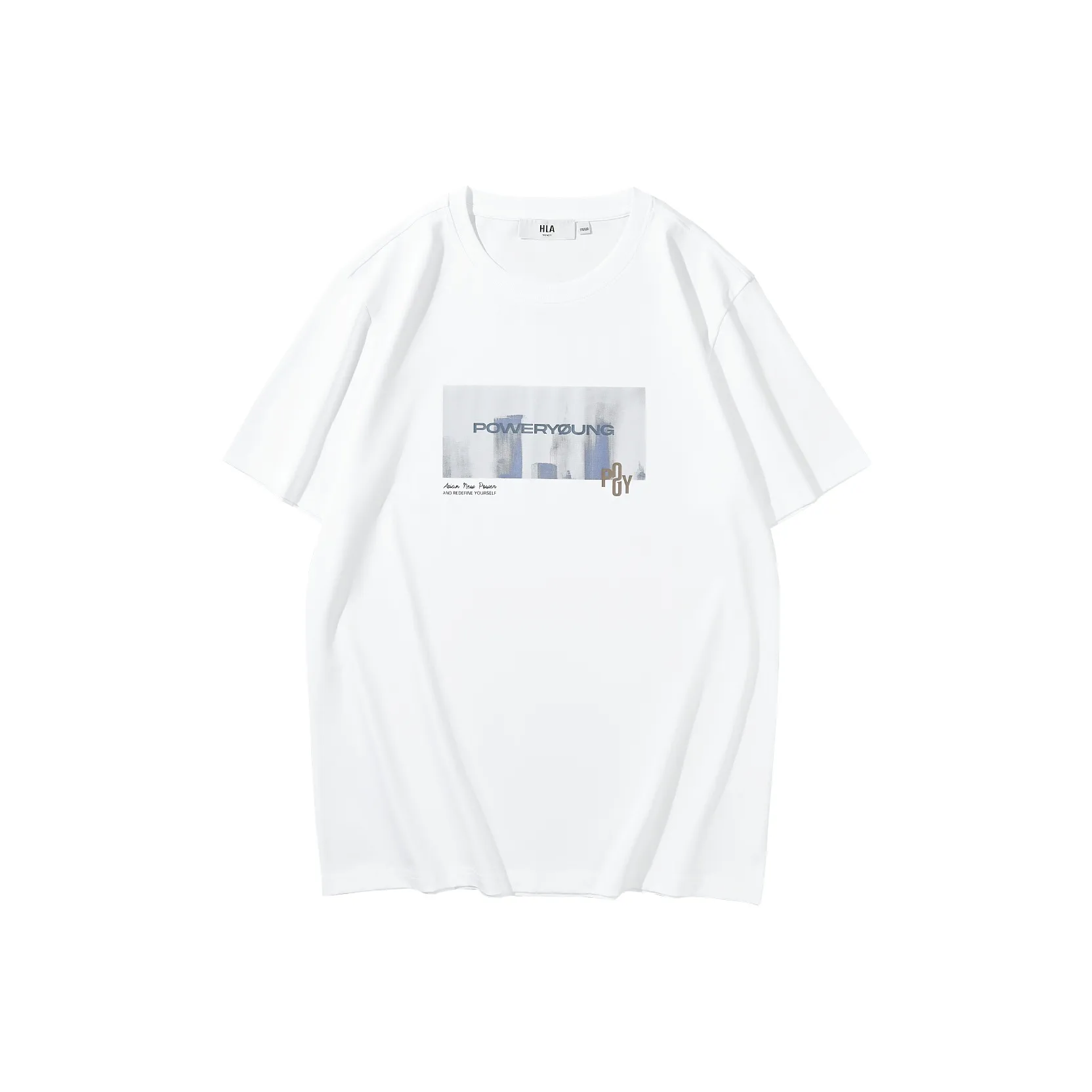 HLA Power Young Series Half Sleeve T Shirt Men's