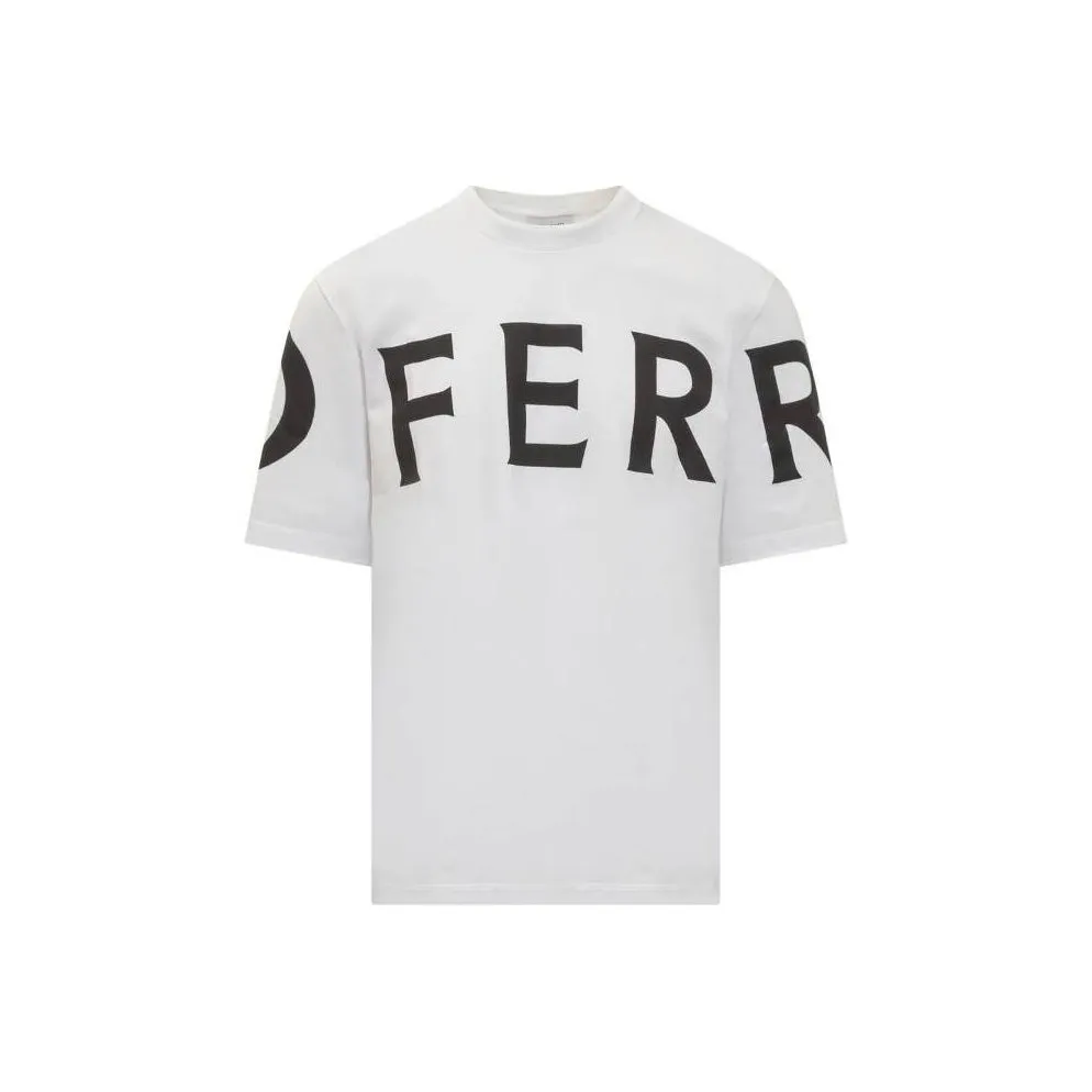 FERRAGAMO Logo-print Cotton T-shirt
