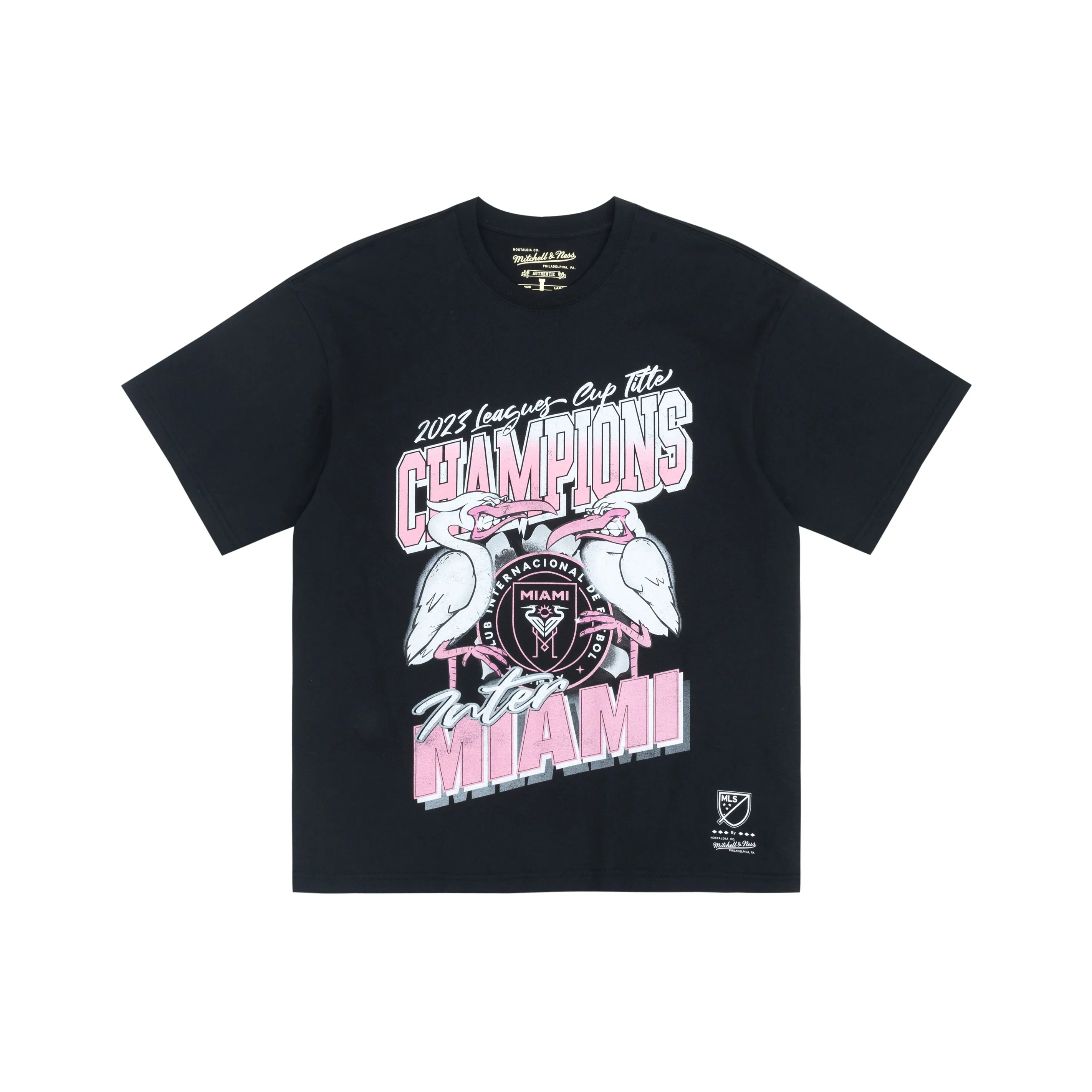 MITCHELL NESS T-Shirt Унисекс Черный