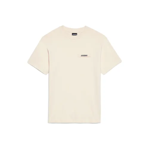 Jacquemus Бежевые Мужские Рубашки