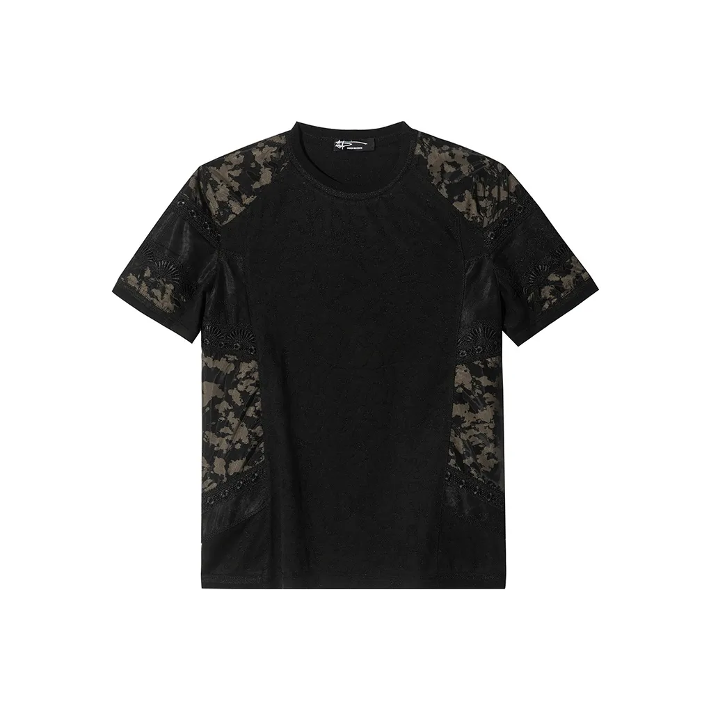 ANDREW MACKENZIE T Shirt Men's Black Coffee
