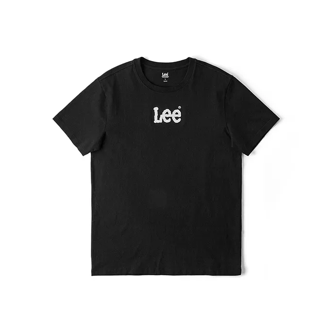 Мужская черная футболка Lee co-branded model